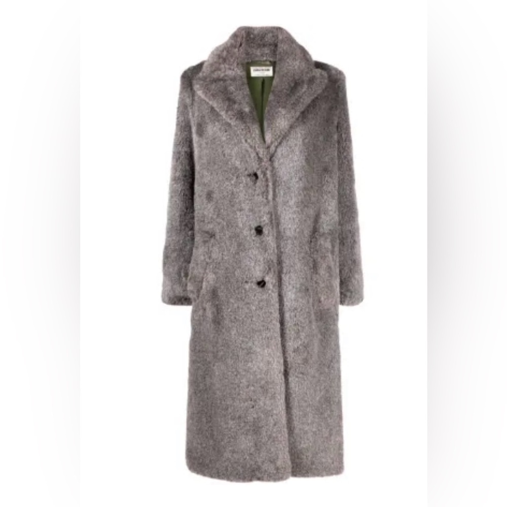 Zadig & Voltaire Monaco Faux Fur Jacket